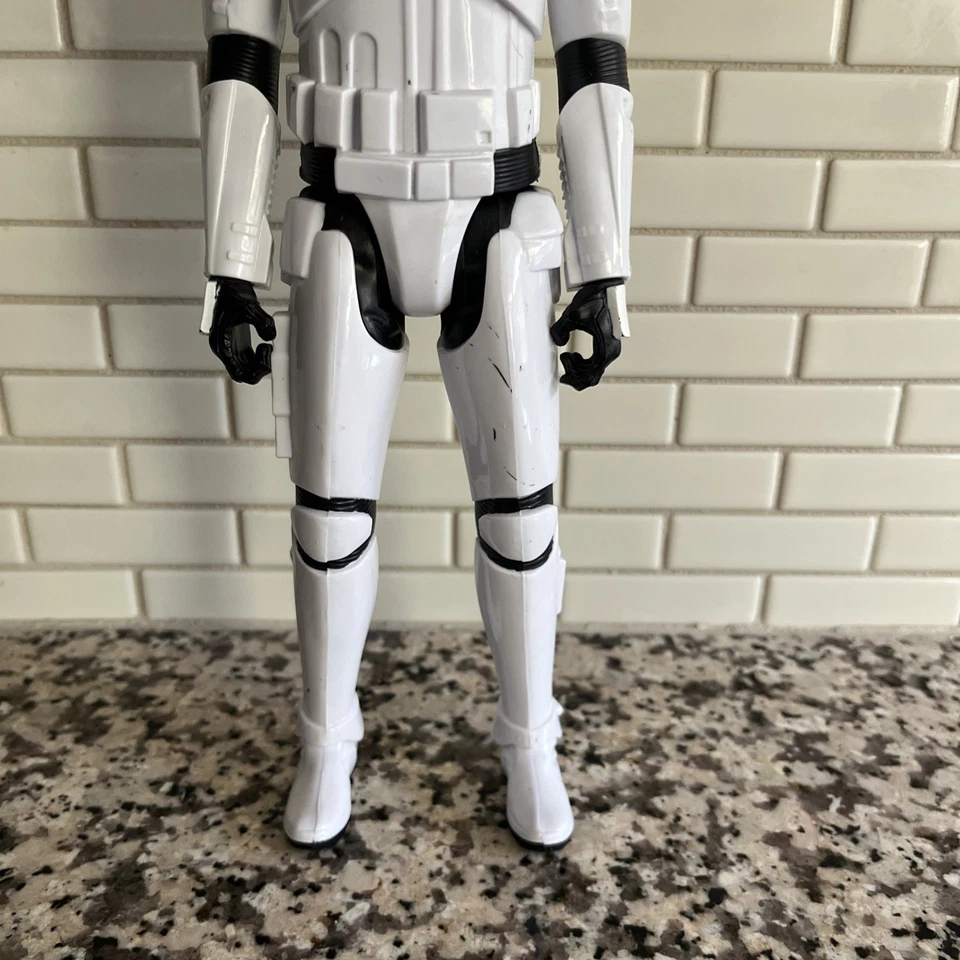 Star Wars The Force Awakens First Order Stormtrooper 12” Loose Action Figure Toy - Image 3 of 4