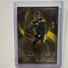 2025 Panini Silhouette Football Ben Roethlisberger Steelers  /49