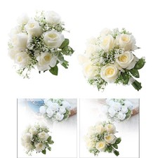 Wedding Bouquet Bridal Bouquet Elegant Holding Flowers Artificial Roses for