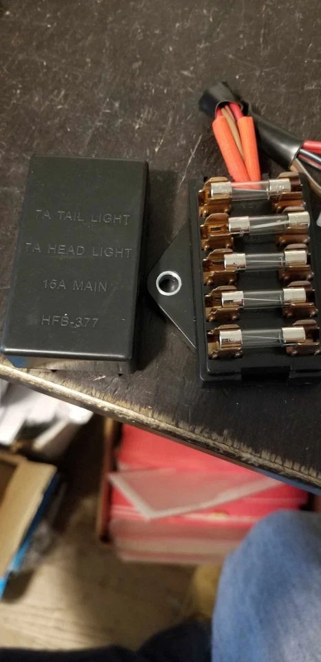 HONDA CB750F CB750A CB 750 CB400F мотоцикл БОЛЬШОЙ тип коробка предохранителей #38200-377-305 - Изображение 2 из 4