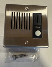 AIPHONE LE-DA Door Station Stainless Steel Flush-Mount Audio Open Box Ships FREE