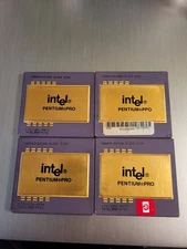 Four CPU's per order! 256K Pentium Pro Processors - for Gold Recovery,