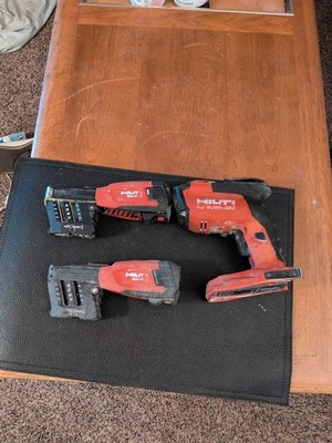 Hilti SD 5000-A22 Tool w/ (2) SD-M 2 Magazines -  Cordless Screw Gun No Battery 