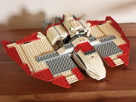 LEGO Star Wars T-6 Jedi Shuttle 98% Complete with Instructions, Shaak Ti Minifig