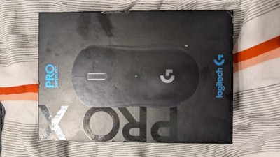 Logitech PRO X SUPERLIGHT Wireless Gaming Mouse HERO 25K Optical 25000 DPI Black