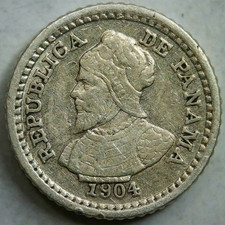 1904__PANAMA PILL__2 1/2 Centesimos__Panama__Silver, Coin