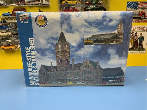 WALTHERS 933-2943 ESTACIÓN ESTILO MILWAUKEE Y COBERTIZO DE TREN NUEVO | Zustand: New