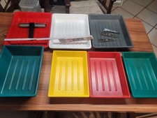 7 Fotolabor Schalen  Entwicklungsschalen vers...