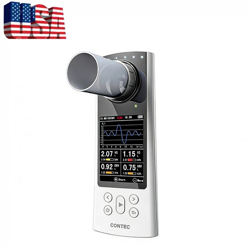 Bluetooth Spirometer - Handheld Lung Function Tester with App