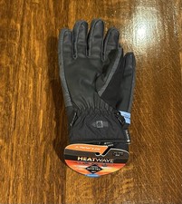 Seirus HeatWave Gore-Tex Gloves Men  s Small Steel Gray Waterproof New