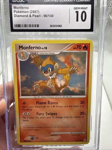 Monferno graded CGC 10 for sale on eBay