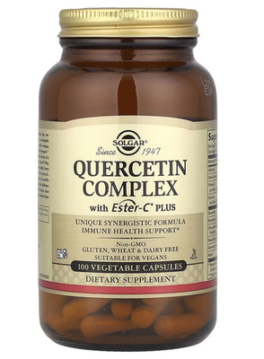 Solgar QUERCETIN COMPLEX with ESTER-C - 100 Kapseln - KQUERCETIN KOMPLEX