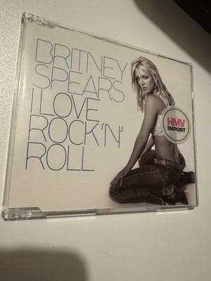 Britney Spears I Love Rock N Roll CD HMV Import Sticker Australia Edition