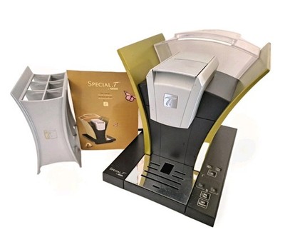 Nestle Special.T Teemaschine Kapselmaschine 1. Generation Gelb | Neuer Filter...