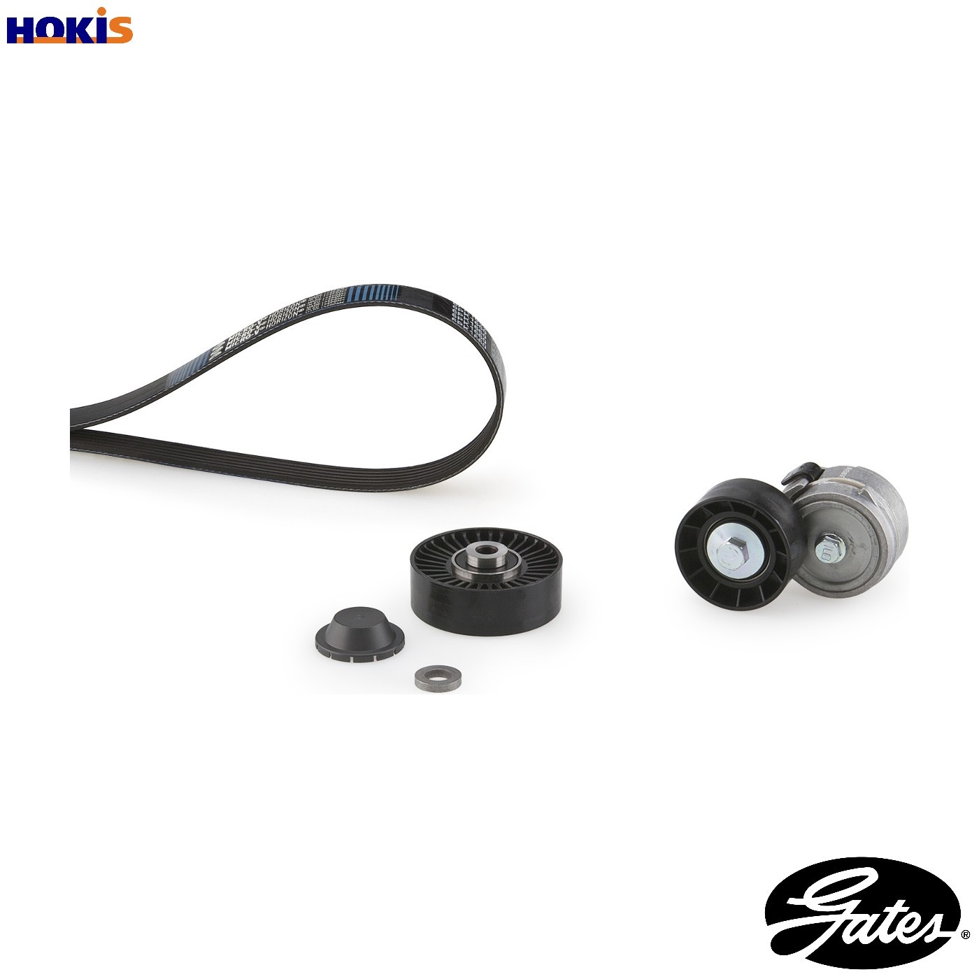 Fits GATES K026PK1818 K026PK1818 MICRO V KIT - Image 9