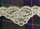 5 yards of 1.75" wide Ecru Lace used for Costumes/Apparel/Crafts — photo 1