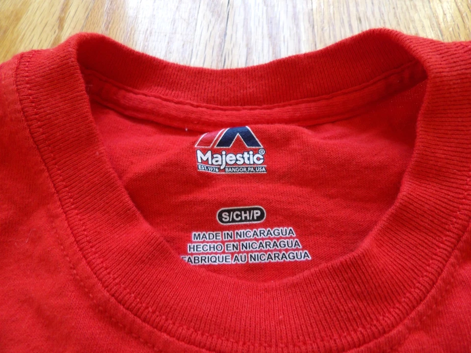 CAMISETA MAJESTUOSA MLB CINCINNATI REDS BILLY HAMILTON ROJA TALLA S Foto 3 de 4