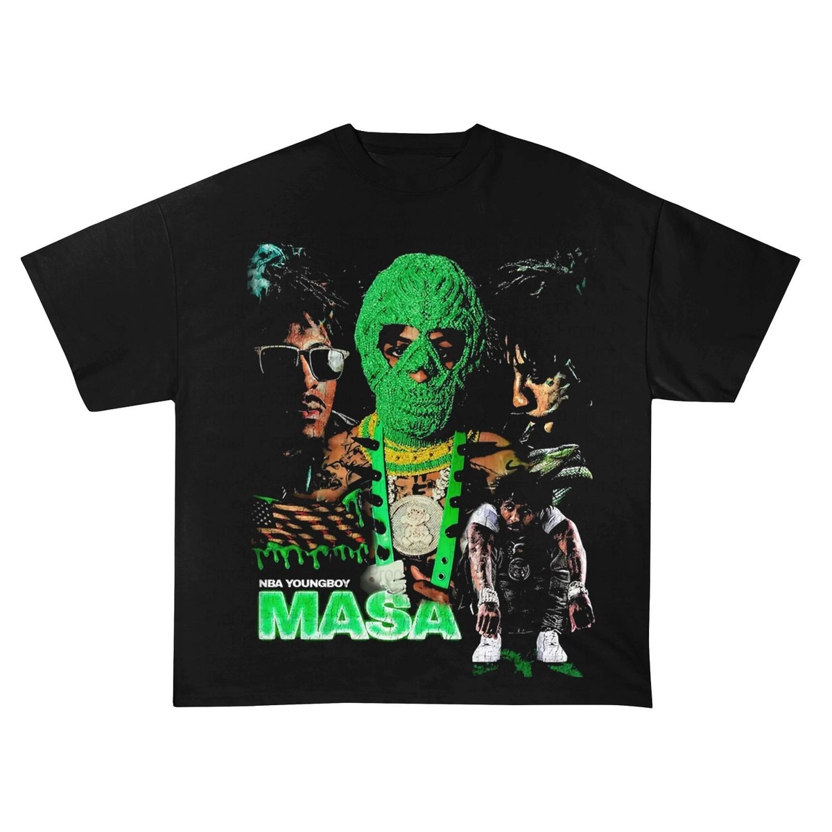 NBA Youngboy MASA Tour Inspired 2025 Graphic Tee Unisex T-shirt