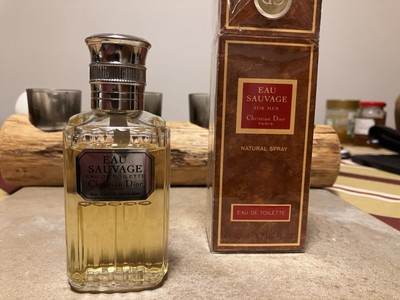 Dior Eau Sauvage Herren Parfum Vintage Batch 50ml Eau De Toilette