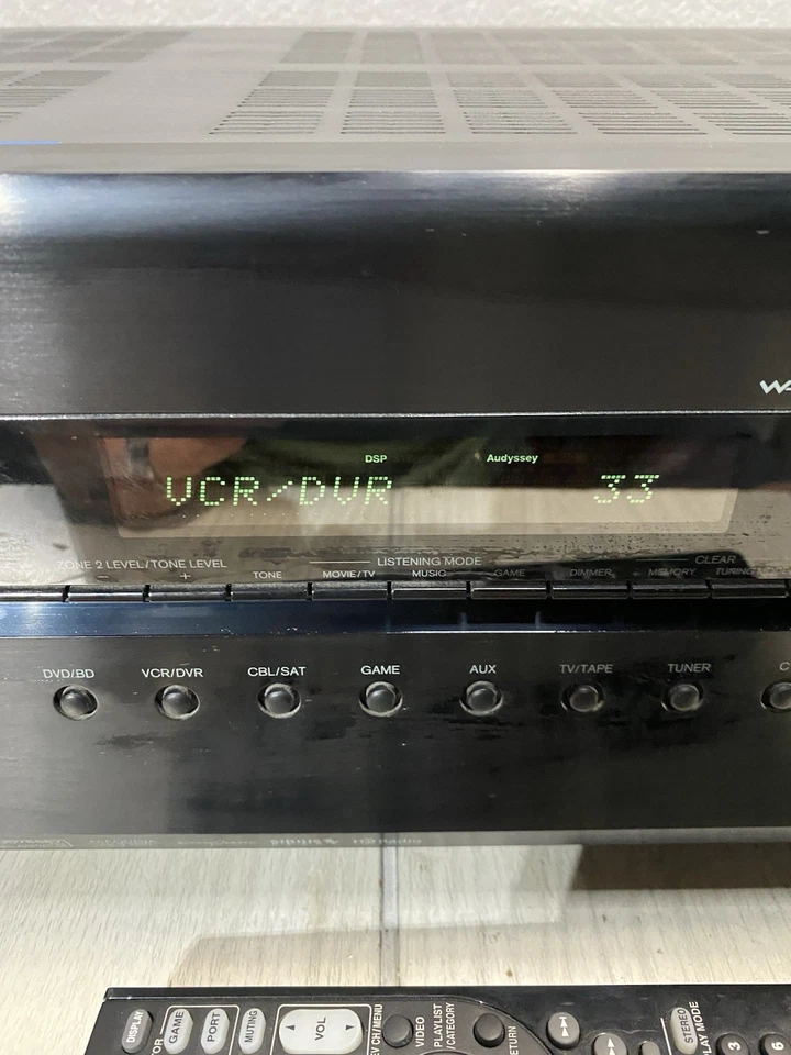 Onkyo TX SR607 7.2 Channel Home Theatre AV Receiver Bundle With Remote! - Image 2 of 4