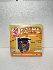 Cat Door Cat Flap Ideal Pet Products 6 1/4" x 6 1/4 White NIB 030559560007 Small