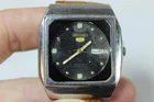 Vintage Seiko 5 6349 Automatic 23 Jewels Arabic & English Days - WORKING!