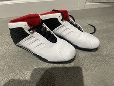Adidas Originals Porsche 911 S sneakers size UK 7.5 EU 40.5 white black leather