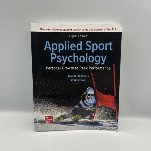 ISE Applied Sport Psychology by Jean Williams & Vikki Krane 2020 8th Edition PB - Picture 1 of 9