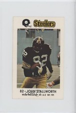 1981 Coca-Cola Pittsburgh Steelers Police John Stallworth #82 HOF m5x