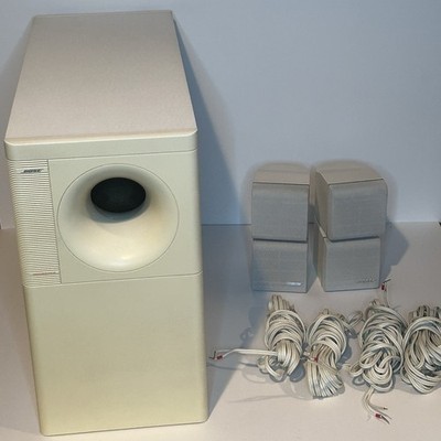 Bose Acoustimass 5 Series II Speaker System - White Sub and