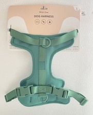 Wild One Dog Harness Spruce Green Large for Golden Retrievers, Poodles, Pitbulls