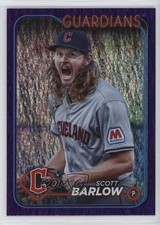 2024 Topps Update Purple Holo Foilboard 781/799 Scott Barlow #US42 1k0w