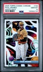 2025 Topps Cosmic Chrome - Paul Skenes #100 White Hole Refractor SSP 💎PSA 10💎