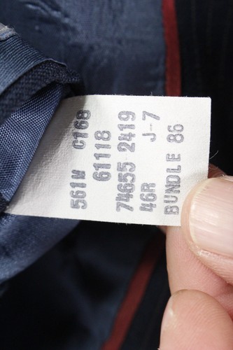 Levi Strauss & Co Business Class Suit Jacket & Pants Men's Size 46R & 34x31.5 - Picture 5 of 14