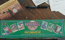 Topps 1990 MLB Baseball Complete Base Set Sealed Box 792 Cards Vintage