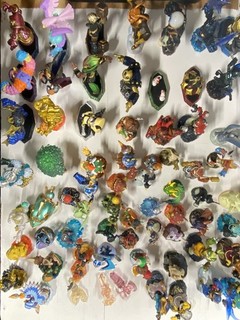 Skylanders Damaged Lot: 69 Items: Swap Force Trap Team Imaginators Etc Tested