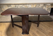 Vintage Drop Leaf Torbein 4-6 Sitzer Esstisch Landhausstil Bitte Lesen