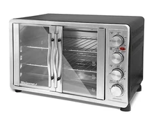 Elite Gourmet 45L Double Door Countertop Oven with Rotisserie Convection, SALE