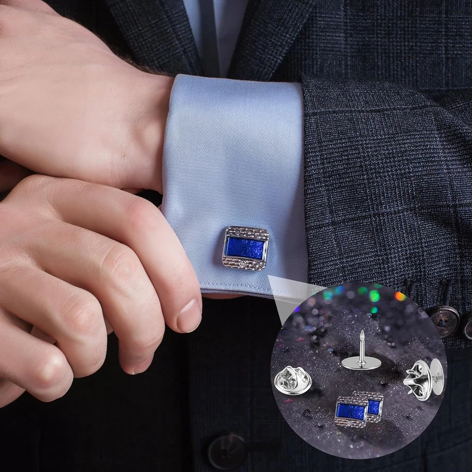 50 Pairs Silver Pin Backs Replacement for Craft and Jewelry Making - Image 4 of 4