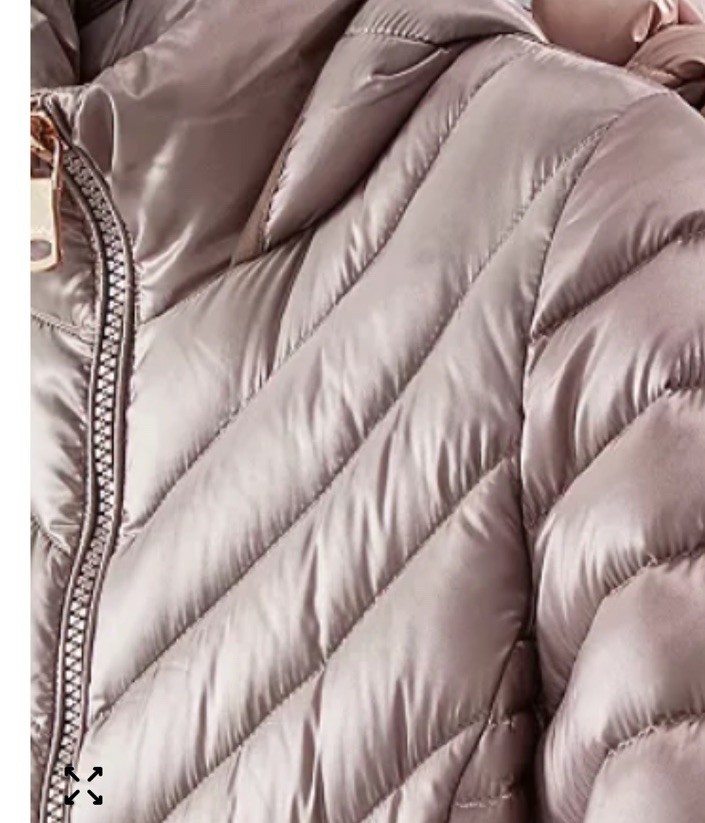 calvin klein packable down Jacket Coat Silky Taup… - image 10