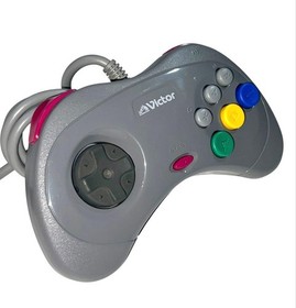 Sega Saturn V Model RG-JX2 Console with Box & Manual - Tested, Good Condition