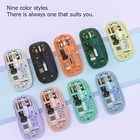 Transparent Bluetooth Gaming Mouse Dual Mode Wireless Mouse DPI Adjustable
