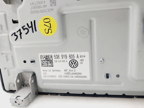 5G6919605A Pantalla Multifuncion para VOLKSWAGEN GOLF VII BERLINA (BQ1/B 9113763 - Imagen 4 de 10