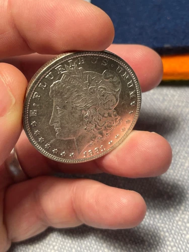 (#101611) Morgan Silver Dollar: 1881 O.  unc/au but proof like!