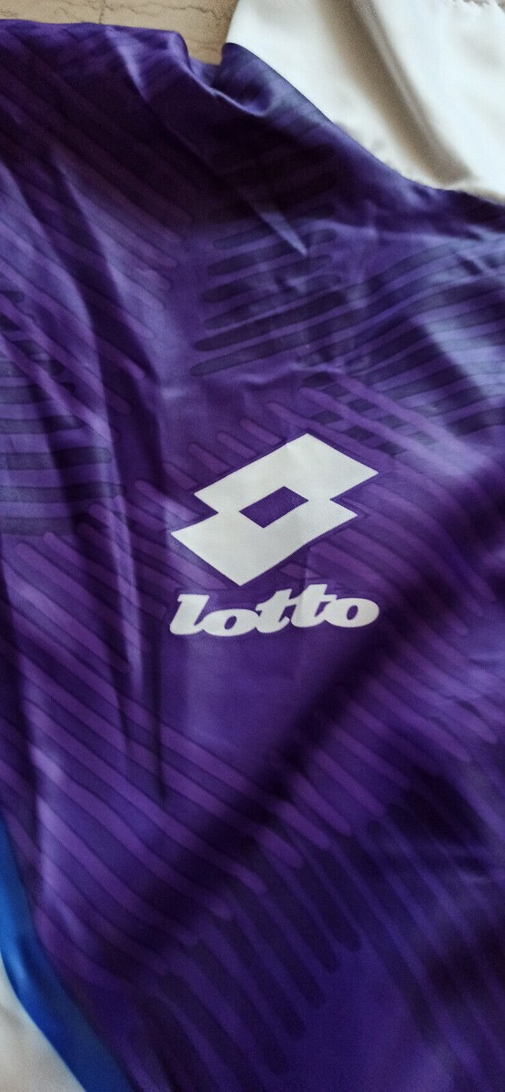 Maillot Fiorentina Domicile 1991/92 - Lotto - Taille XL - Fabriqué En Italie