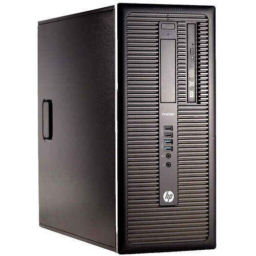 HP Desktop Computer Quad Core i5 Windows 11 Pro 8GB Dual Drives