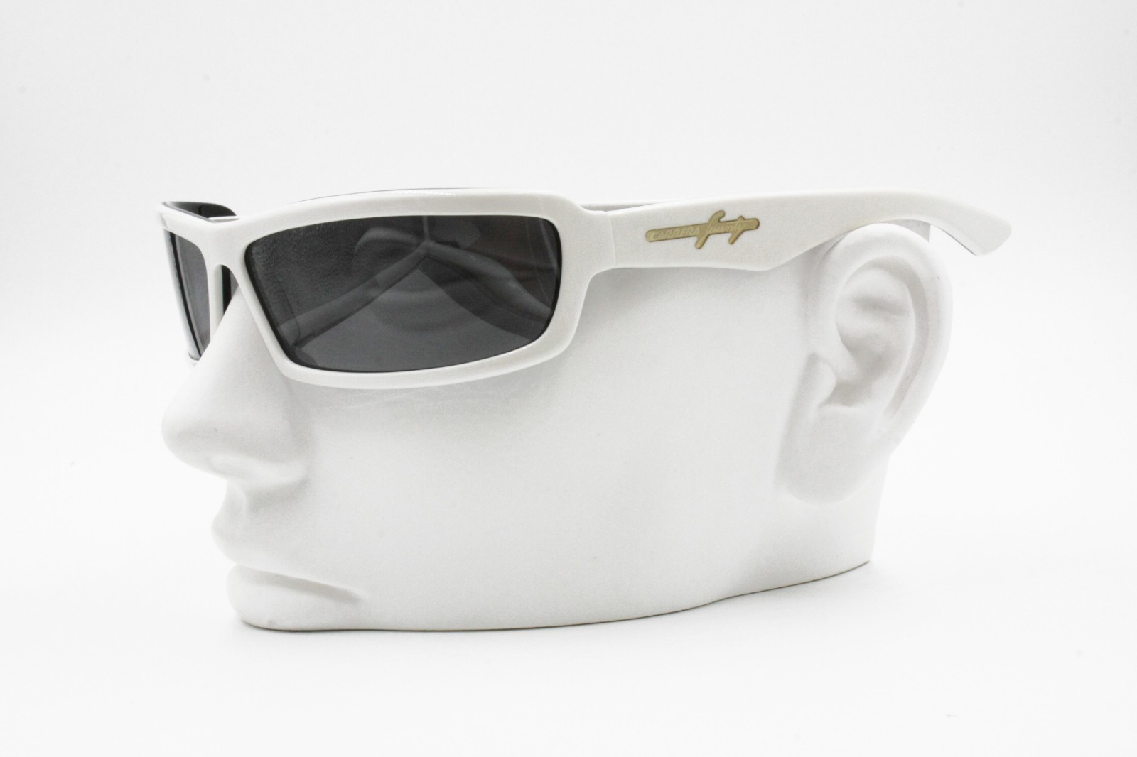 CARRERA sunglasses SEVENTY 4AW men wrappig sunglasses, white & black, Deadstock Oryginalny produkt popularny