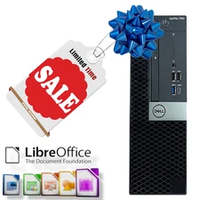 Dell 7060 SFF i7-8700 PC 8th Gen Desktop Intel 16GB RAM 512GB SSD Win 11 Pro