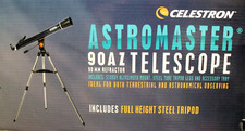 Celestron AstroMaster 90AZ Refractor Astronomy  Telescope  (UK Stock) Boxed