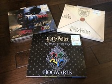 LOT of 3 HARRY POTTER 12 DAYS OF SOCKS ADVENT BOX GIFT SETS NEW SEALED Target